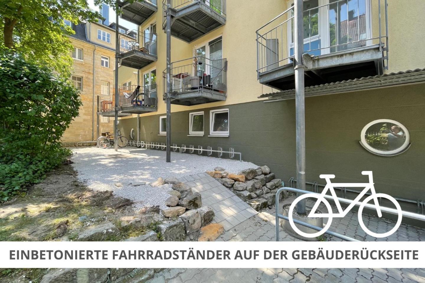 Apartment Wahnfried No4 - Zentral Wohnen Mit Kueche Und Duschbad, Parkplatz, 300M Zur Fussgaengerzone Байройт Екстериор снимка